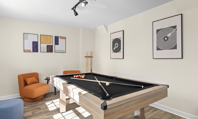Paw Creek Casa | Charlotte Game Haven: Pool Table, Games & Fun Near the Action