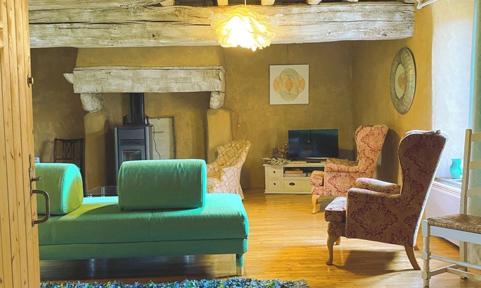 Saint-Meen-le-Grand Casa | Encanto y Naturaleza - Piso en casa de barro en Brocéliande