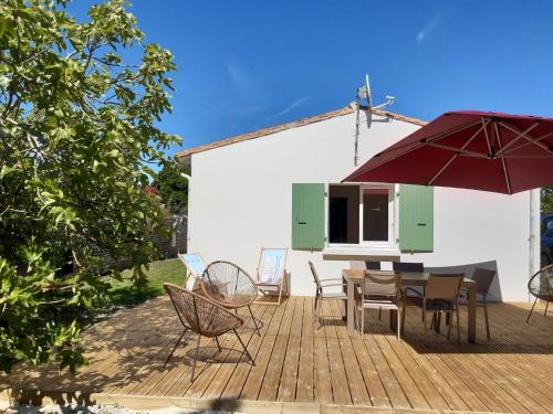 Saint-Clement-des-Baleines Casa | Charmante maison de plain pied avec 700m2 de jardin cloturé