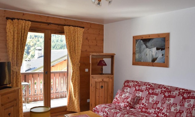 Pralognan-la-Vanoise Apartamento | Charmant appart 3 pièces avec parking, près des pistes - FR-1-464-15