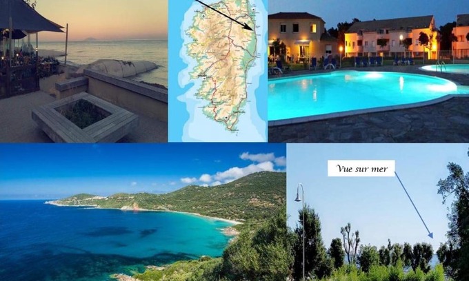 Santa-Maria-Poggio Apartamento | Charmant appartement dans résidence avec piscines