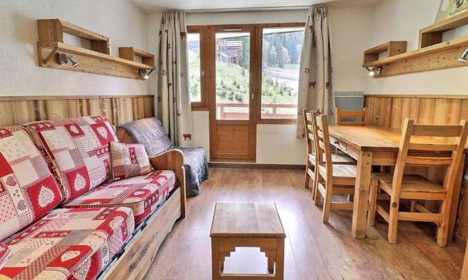 La Perriere Apartamento | Charmant Appartement 2 pièces - 31m², Balcon, La Tania - Accès Direct aux Pistes, 4 Pers. - FR-1-182A-43