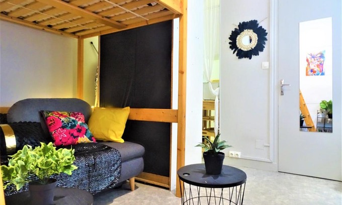 Montauban Apartamento | Charmant appartement 2 ou 3 personnes maximum - Hypercentre Montauban - Gare à 10 min à pieds