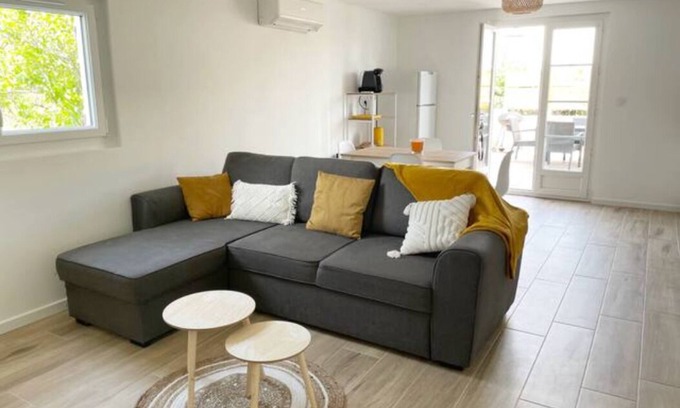 Biguglia Apartamento | Charmant Appartement au Coeur de Biguglia