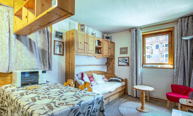 Val-d'Isere Apartamento | Charmant appartement avec WiFi et parking, au pied des pistes et au cœur du village - FR-1-694-275