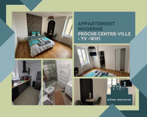 Faubourg Sud Apartamento | Charmant appartement avec décoration moderne