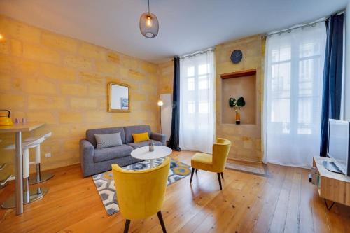 Saint Seurin - Fondaudege Apartamento | Charmant Appartement Lumineux -Cœur Historique- 4