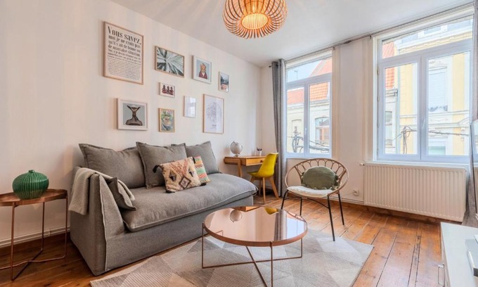 Vauban - Wazemmes Apartamento | Charmant appartement une chambre - hypercentre !