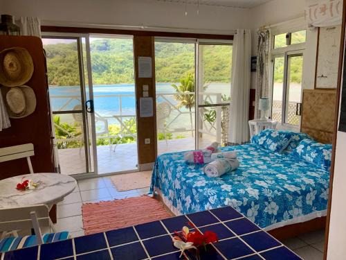 Huahine Casa | Charmant Bungalow bord de mer accès privé lagon