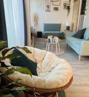 Pont des Demoiselles-Montaudran-La Terrasse Apartamento | Charmant & Cosy T2 Toulousain