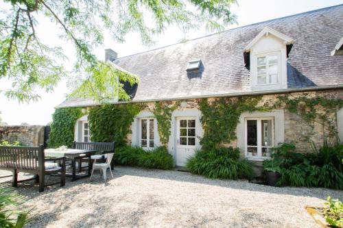 Regnezville-sur-Mer Casa | Charmant cottage normand avec vue panoramique sur la côte de Regnéville