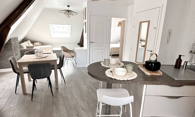 Brive-la-Gaillarde Apartamento | Charmant Duplex Dans L'hyper Centre-ville de Brive-la-gaillarde, Refait à Neuf !