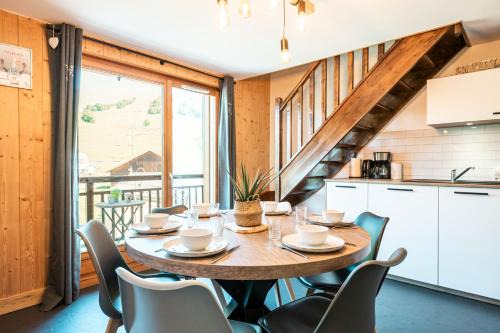 Albiez-Montrond Apartamento | Charmant Duplex Au Pied Des Pistes
