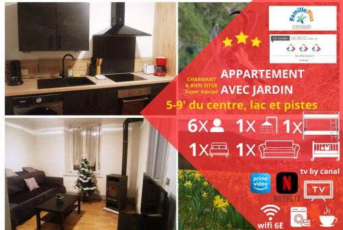 Gerardmer Apartamento | Charmant logis Gérardmer
