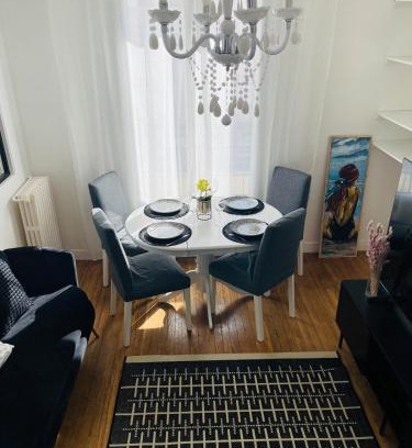 Downtown Le Havre Apartamento | Charmant Perret centre-ville 2 chambres idéales