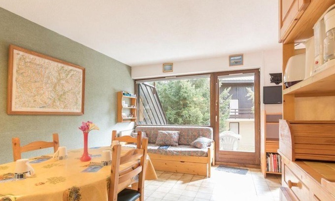 Saint-Chaffrey Apartamento | Charmant studio 4 pers, jardin sud, Serre-Chevalier - FR-1-330E-44