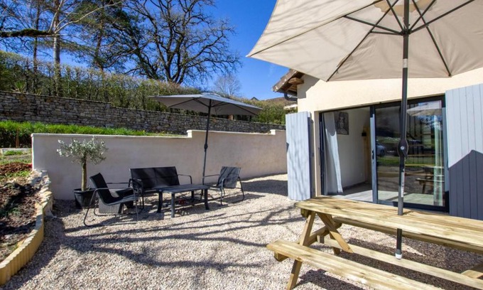 Coly Apartamento | Charmant studio avec jardin privatif au cœur de la Dordogne - FR-1-616-329