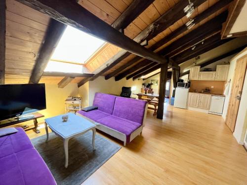 Le Menil Apartamento | Charmant studio dans ferme avec terrasse et parking - montagnes des Vosges - FR-1-589-164