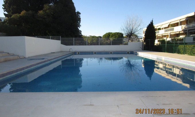 Plaine de la Brague Apartamento | Charmant Studio Dans Résidence de Standing Avec Piscine, Tennis, Pres de la mer