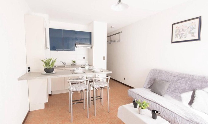 Saint-Lary-Soulan Apartamento | Charmant Studio Cabine 4 Pers. avec Balcon, proche Centre et Thermes à Saint-Lary-Soulan - FR-1-296-231