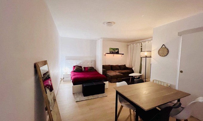 Meaux Apartamento | Charmant Studio : Proche Paris et Disneyland !