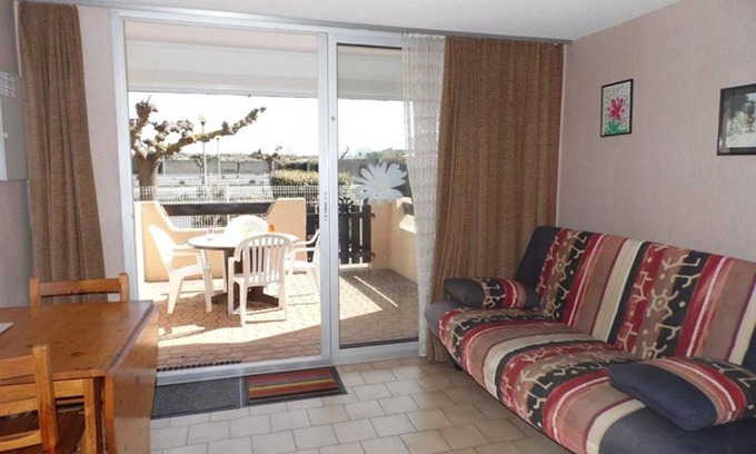 Marseillan Apartamento | Charmant T2 avec Terrasse et Parking Privé, Proche Plage – Animaux Bienvenus! - FR-1-326-409
