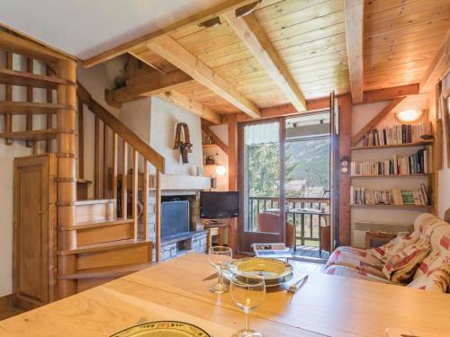Monetier-les-Bains Apartamento | Charmant T2 mezzanine 5 pers, balcon sud, proche centre et pistes, parking privé - Le Monêtier les Bains - FR-1-330F-158