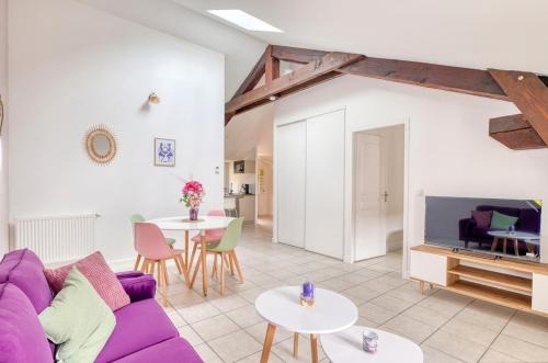 Montluel Apartamento | Charmant T3 Cosy - Plein centre ville