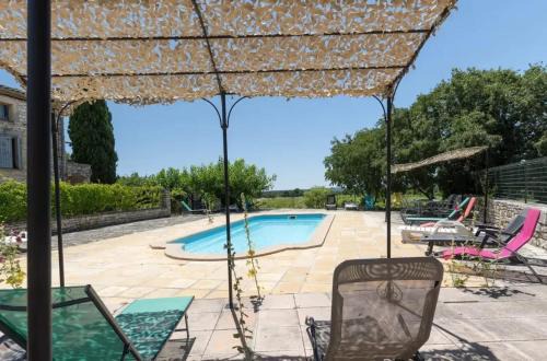 Orgnac-l'Aven Casa | Charmante location avec piscine partagée à Orgnac-l'Aven, 60 m²tr