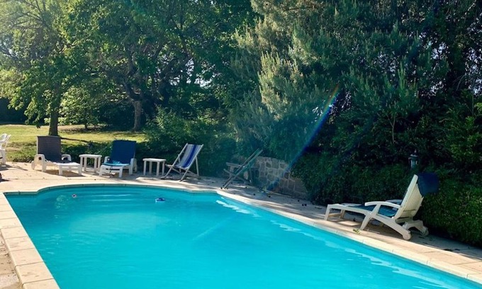 Faverolles Casa | Charmante longère avec jardin clos et piscine, idéal pour familles et amis - Faverolles, Eure-et-Loir - FR-1-581-101