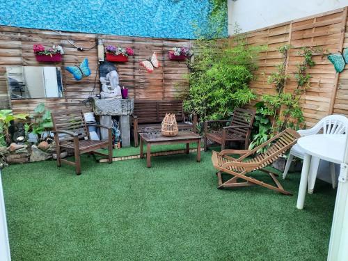 Cerences Casa | Charmante maison à Cérences avec jardin de 55 m²