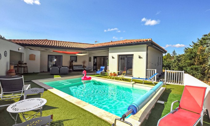 Treilles Casa | Charmante maison avec piscine