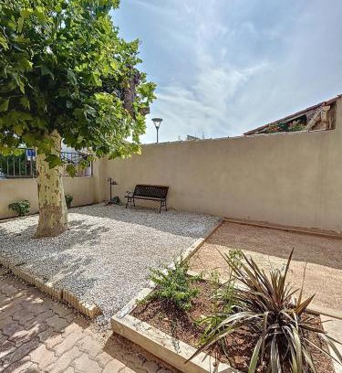 Fos-sur-Mer Casa | Charmante maison de ville avec jardin, terrasse et terrain de pétanque