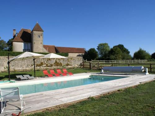 Le Brethon Casa | Charmante maison du XVe avec piscine, jardin et terrasse en lisière de la forêt de Tronçais - FR-1-489-217
