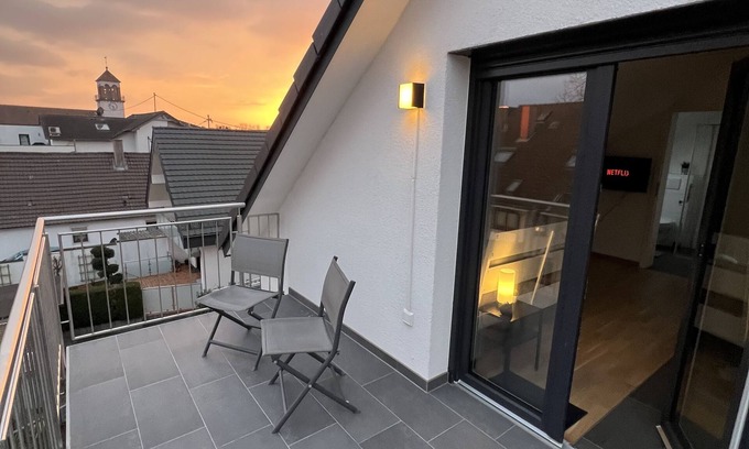 Neureut Sudlicher Teil Apartamento | Charmantes Studio-apartment im Herzen von Karlsruhe