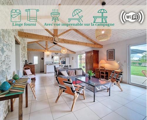 Saint-Prouant Casa | Charme et confort en campagne, WIFI