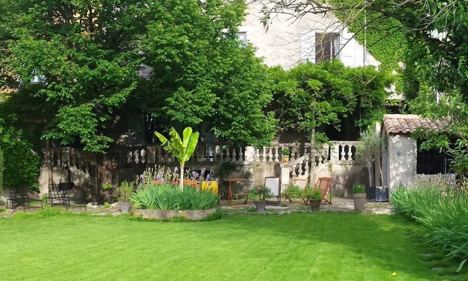 Saint-Bauzille-de-Putois Casa | Encantadora casa con jardín y acceso privado al río Hérault.