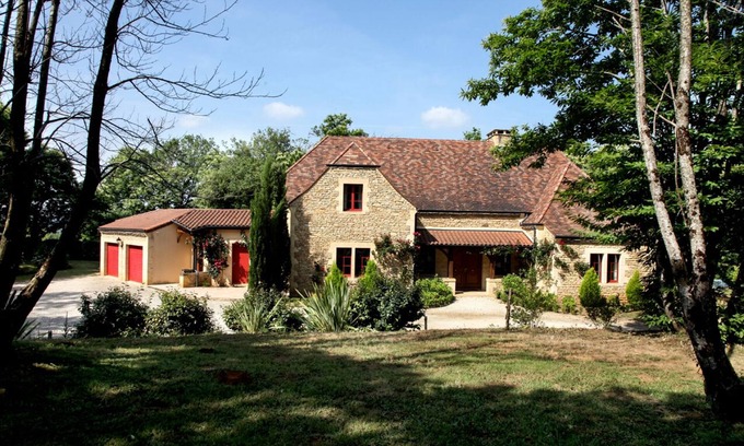 Saint-Crepin-et-Carlucet Casa | Hermoso entorno rural, a 12 km de Sarlat, las cuevas Domme Lascaux, fois grois.