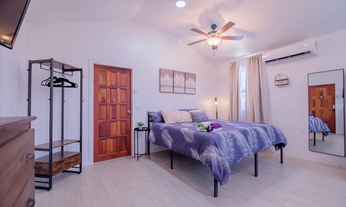 Cayo Corker Apartamento | Charming 1-bed studio apartment in awesome Caye Caulker with AC