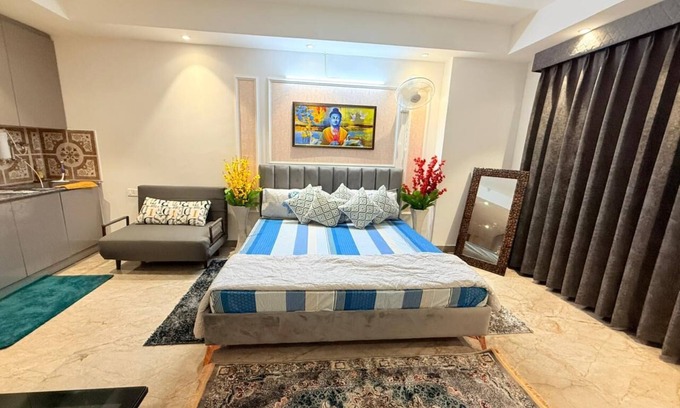 Zirakpur Apartamento | Charming 1-bedroom apartment in brilliant Zirakpur