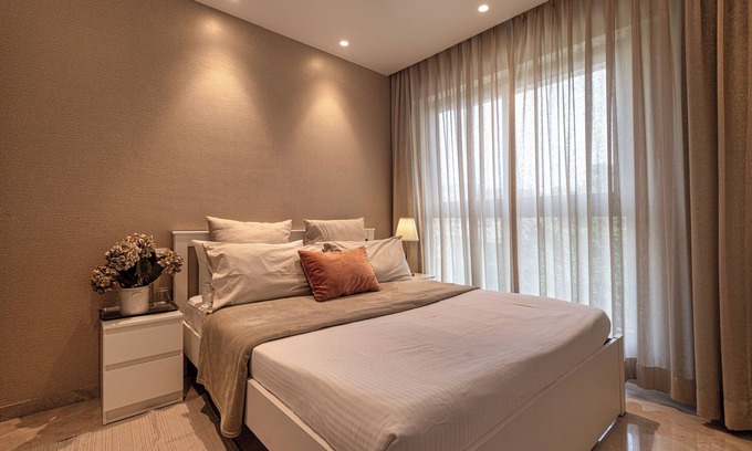 Hiranandani Gardens Apartamento | Charming 1-bedroom apartment in delightful Mumbai with WiFi, AC