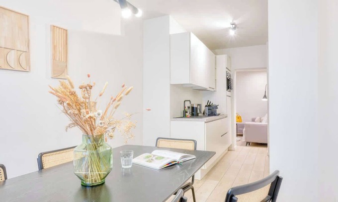 Kunstenkwartier Apartamento | Charming 1-Bedroom Retreat Near Ghent City Center