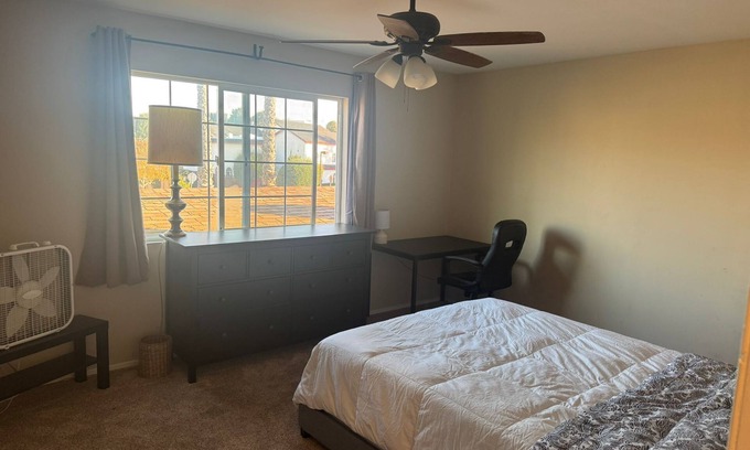 Menlo Park Casa | Charming 1-bedroom w/large window in a community-style house close to Stanford