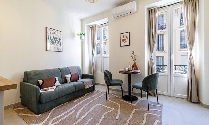 Cimiez Apartamento | Charming 1-room apartment - Citycenter