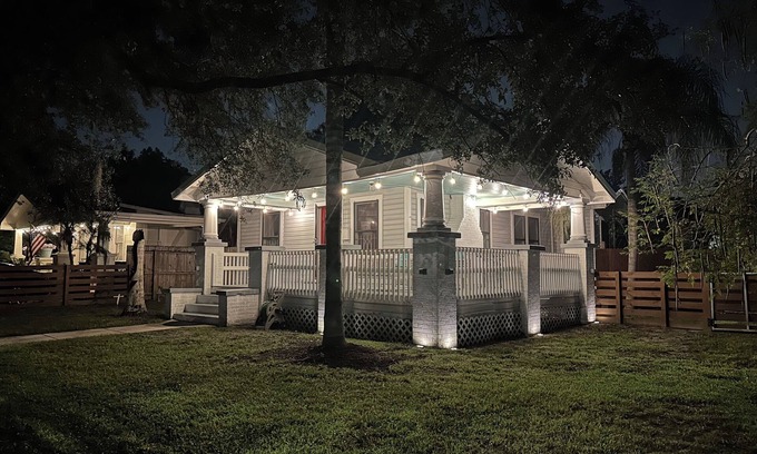 Old Seminole Heights Casa | Charming 1920 Bungalow in Seminole Heights, Tampa: 2BD/2BA Gem with Character!