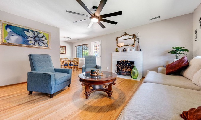 Rancho Cordova Casa | Charming 2-Bedroom Home with a Dedicated Office and Beautiful Backyard