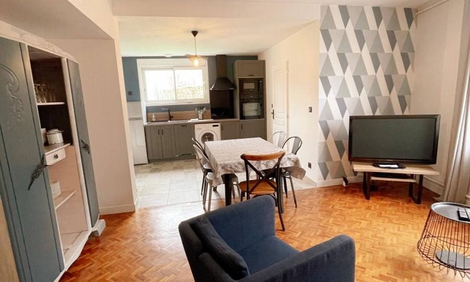 Couffy Cabaña | Gîte confortable pour 5 pers avec jardin, proche du Zoo de Beauval et châteaux, animaux acceptés