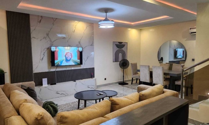 Ajah Casa | Charming 2-Bedroom Duplex Minutes from LBS, Abraham Adesanya, Lekki Lagos