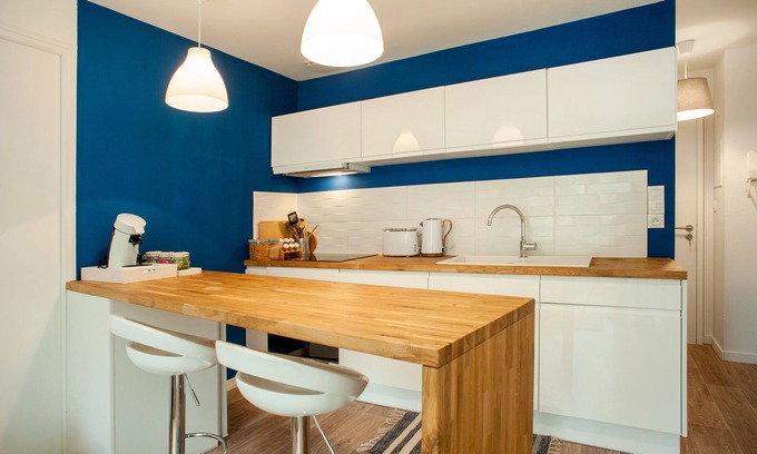 Saint-Brieuc Apartamento | Charming 2-bedroom apartment close to Saint-Brieuc SNCF train station