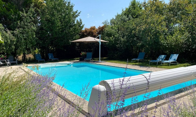 Saint-Brice Cabaña | Charming 3-bedroom cottage with a large garden and pool in the Entre-deux-Mers.